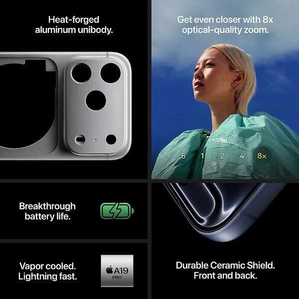 Apple iPhone 17 Pro Max — photo officielle — vue 8