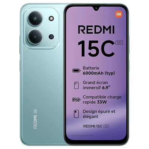 Xiaomi Redmi 15C — photo officielle — vue 2