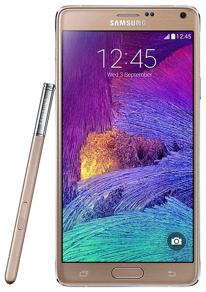 Samsung Galaxy Note 4 — photo officielle — vue 3
