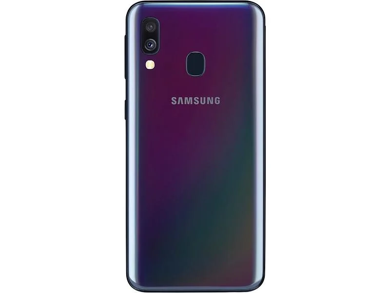 Samsung Galaxy A40 — photo officielle — vue 3