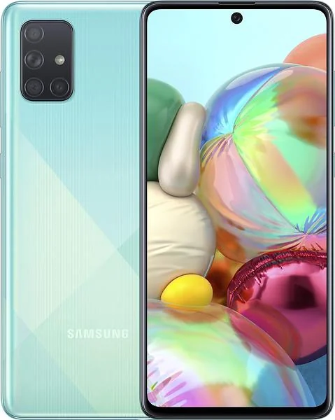 Samsung Galaxy A71 — photo officielle — vue 3