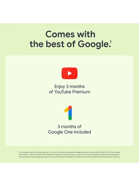 Google Pixel 7 — photo officielle — vue 7