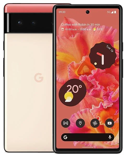Google Pixel 6 — photo officielle — vue 3