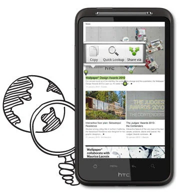 HTC Desire HD — photo officielle — vue 7