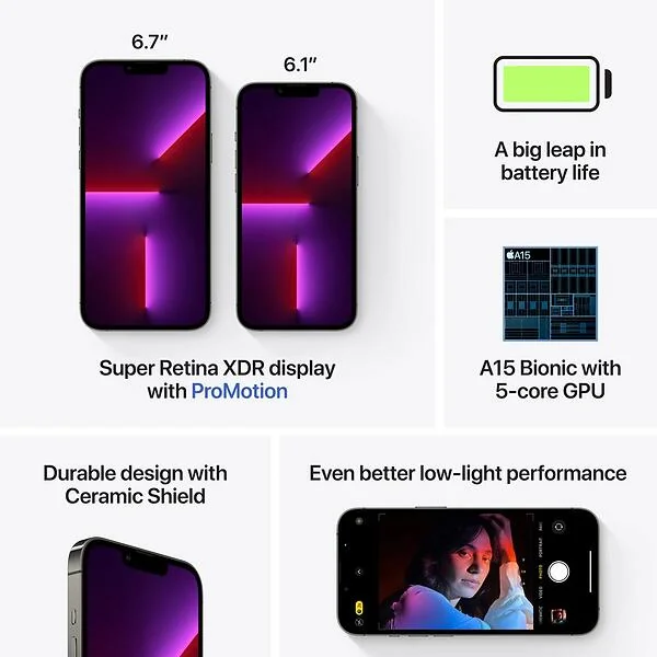 Apple iPhone 13 Pro — photo officielle — vue 6