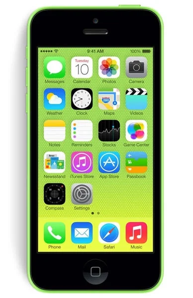 Apple iPhone 5c — photo officielle — vue 3