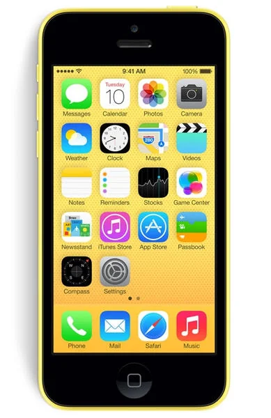 Apple iPhone 5c — photo officielle — vue 2