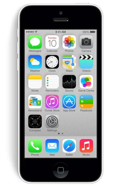 Apple iPhone 5c — photo officielle — vue 4