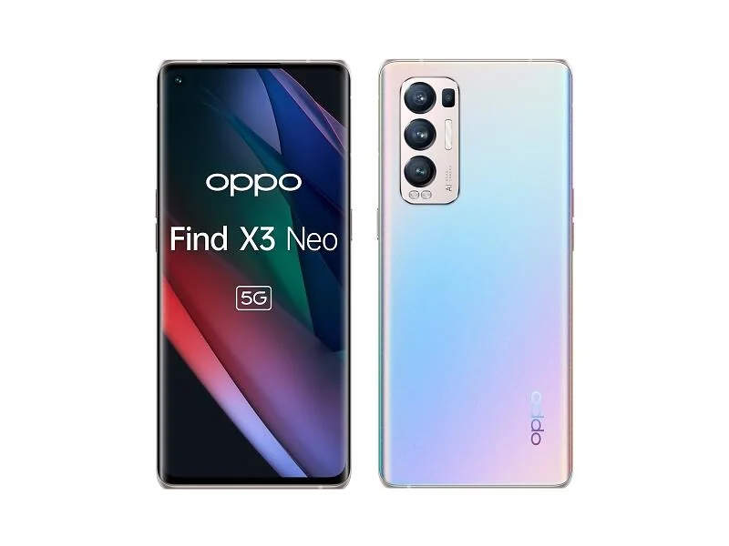 Oppo Find X3 Neo — photo officielle — vue 2
